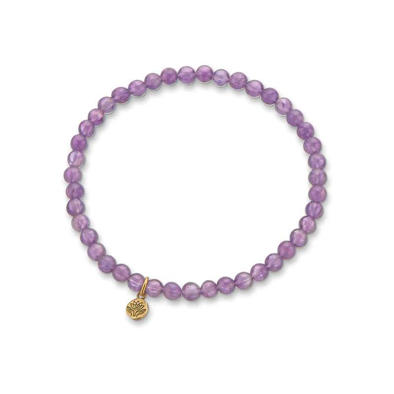 Palas Amethyst Healing Gem Bracelet 19cm