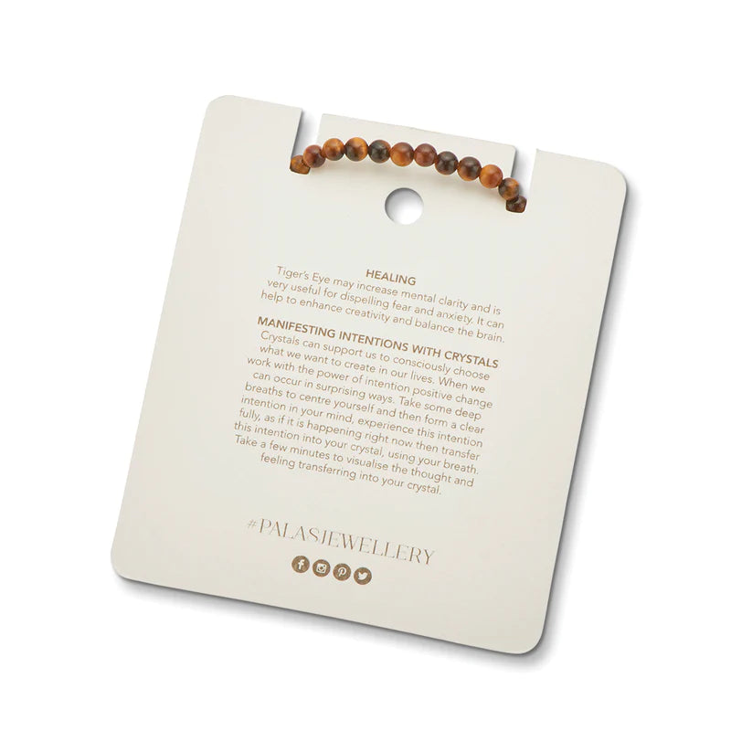 Palas Tiger's Eye Healing Gem Bracelet