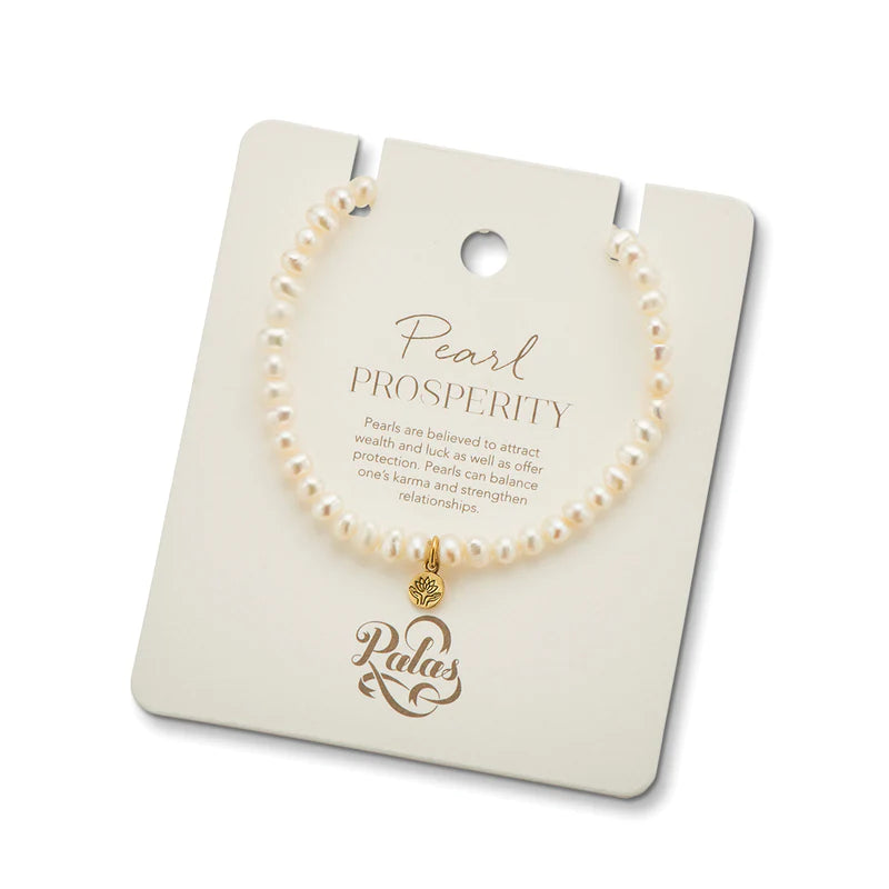 Palas Pearl Healing Gem Bracelet