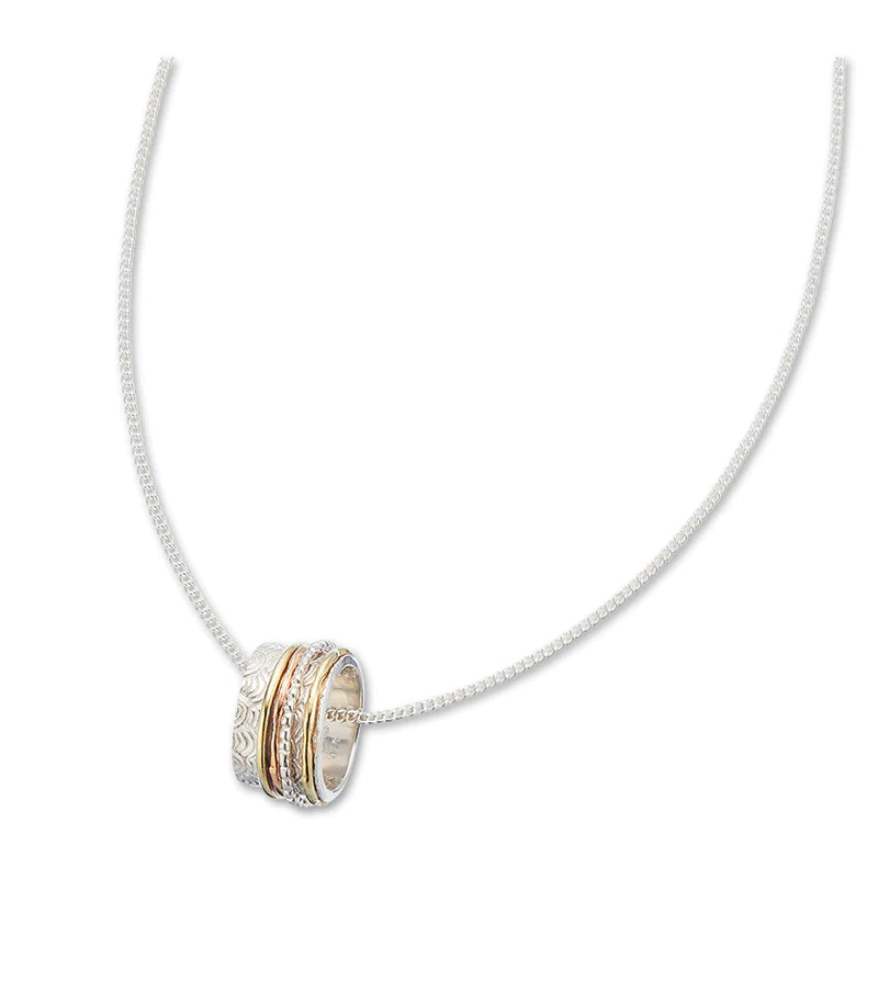 Palas Intuition Spinning Necklace Sterling Silver