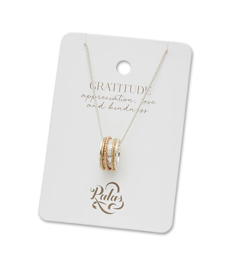 Palas Gratitude Spinning Necklace