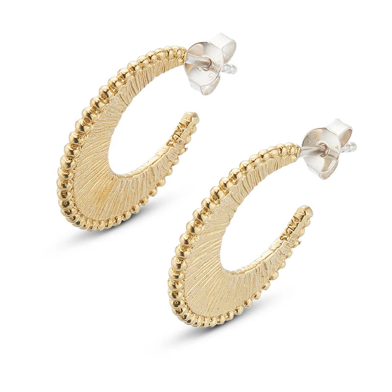 Palas Etruscan hoop earrings