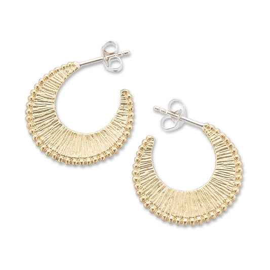 Palas Etruscan hoop earrings