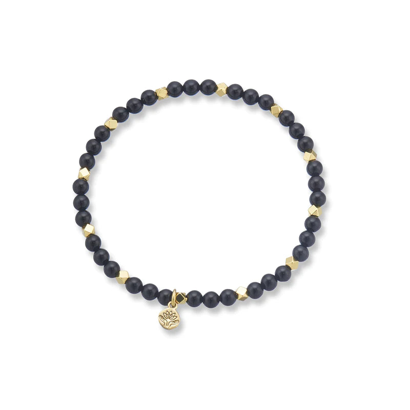 Palas Onyx Aura of Gold Gem Bracelet