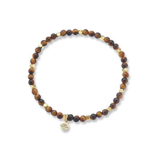 Palas Tiger's Eye Aura of Gold Gem Bracelet