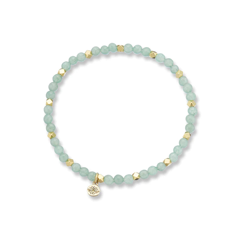 Palas Aventurine Aura of Gold Gem Bracelet