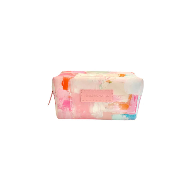 Mindful Marlo Box Makeup Bag - Dream Big