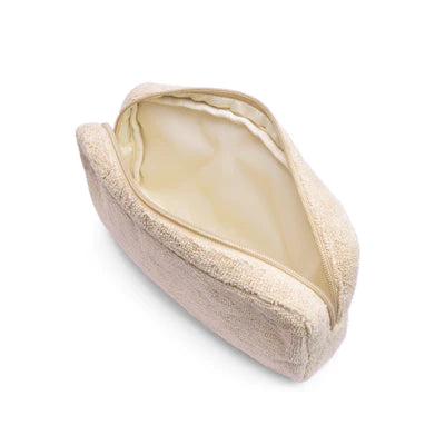 Avocado Zinc Terry Towelling Pouch - Latte