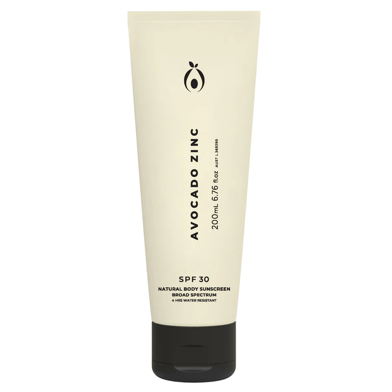 Avocado Zinc Body Sunscreen SPF30