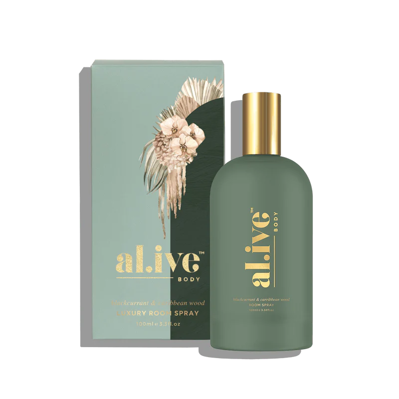 Al.ive Room Spray -Blackcurrant & Caribbean Wood