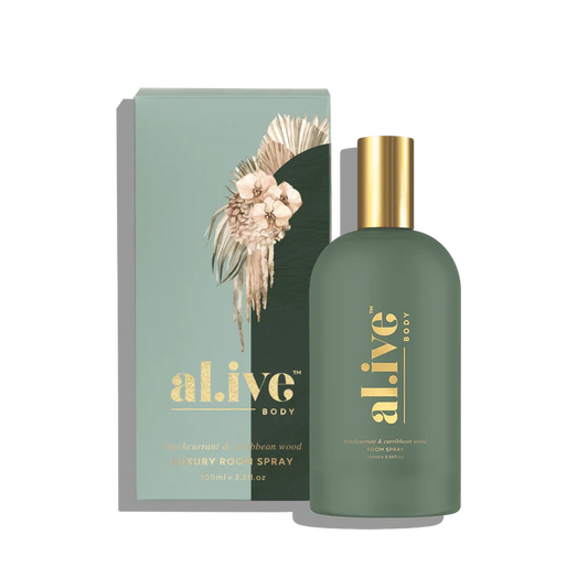 Al.ive Room Spray -Blackcurrant & Caribbean Wood