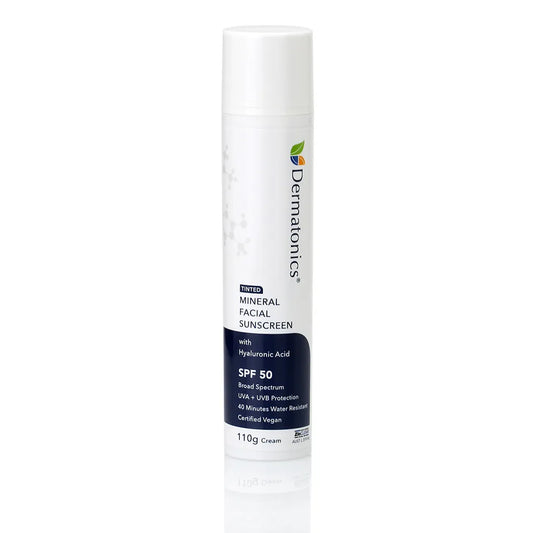 Dermatonics 110g Mineral Facial Sunscreen SPF50 (Tinted)