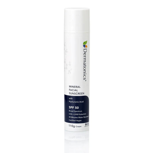 Dermatonics 110g Mineral Facial Sunscreen SPF50 (Standard Colour)