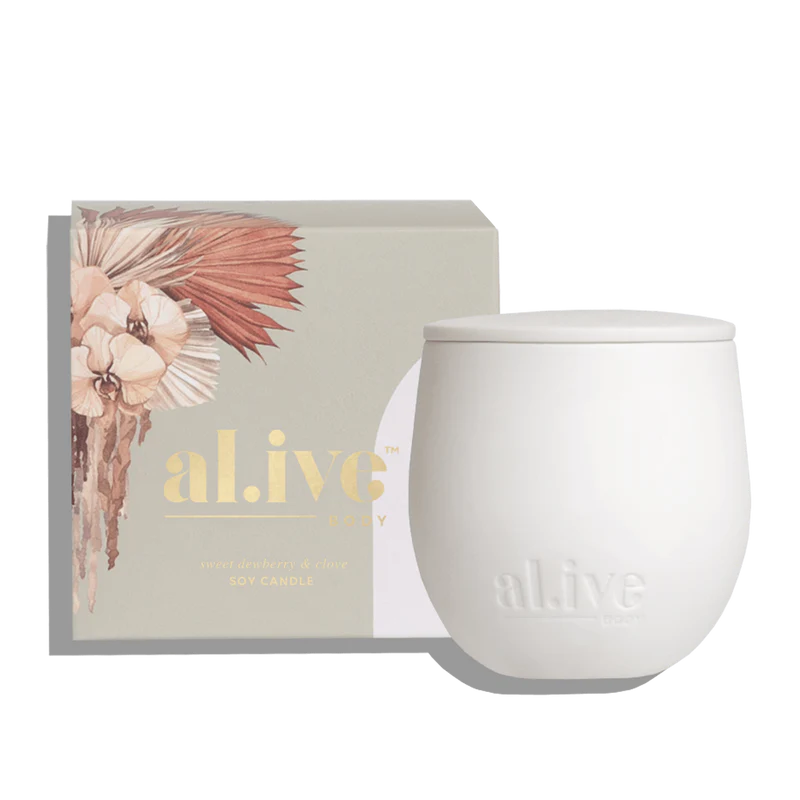 Al.ive Soy Candle - Sweet Dewberry & Clove