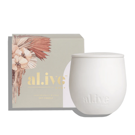 Al.ive Soy Candle - Sweet Dewberry & Clove