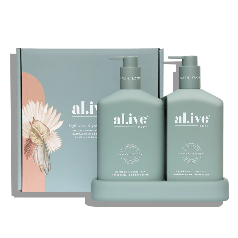 Al.ive Hand & Body Duo - Kaffir Lime & Green Tea