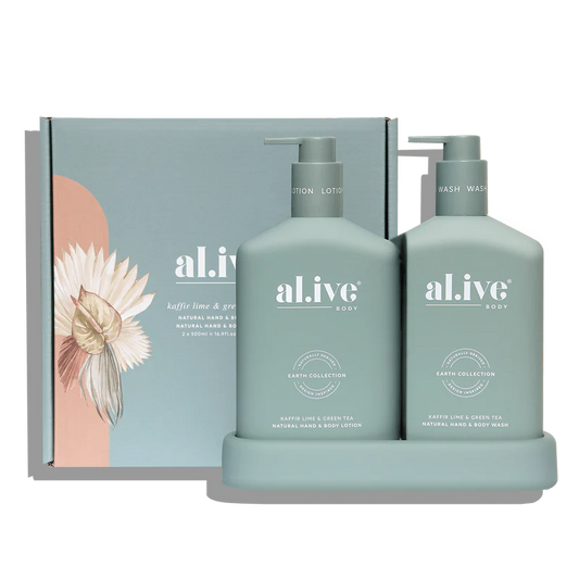 Al.ive Hand & Body Duo - Kaffir Lime & Green Tea