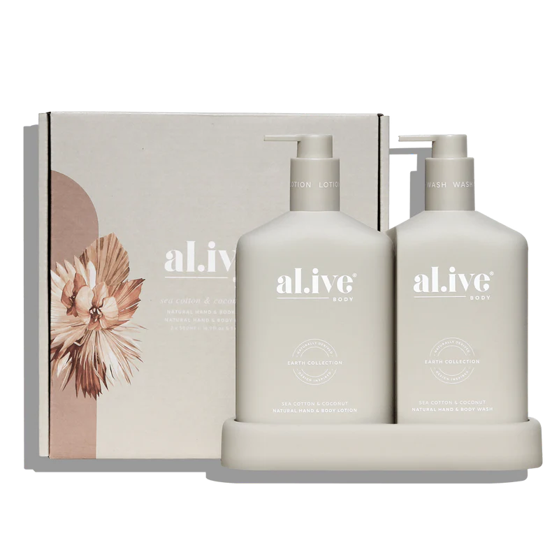 Al.ive Hand & Body Duo - Sea Cotton & Coconut